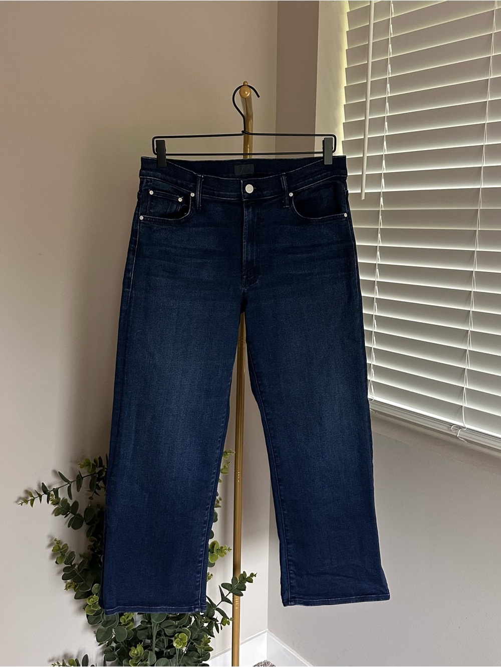 MOTHER Dark Blue Jeans